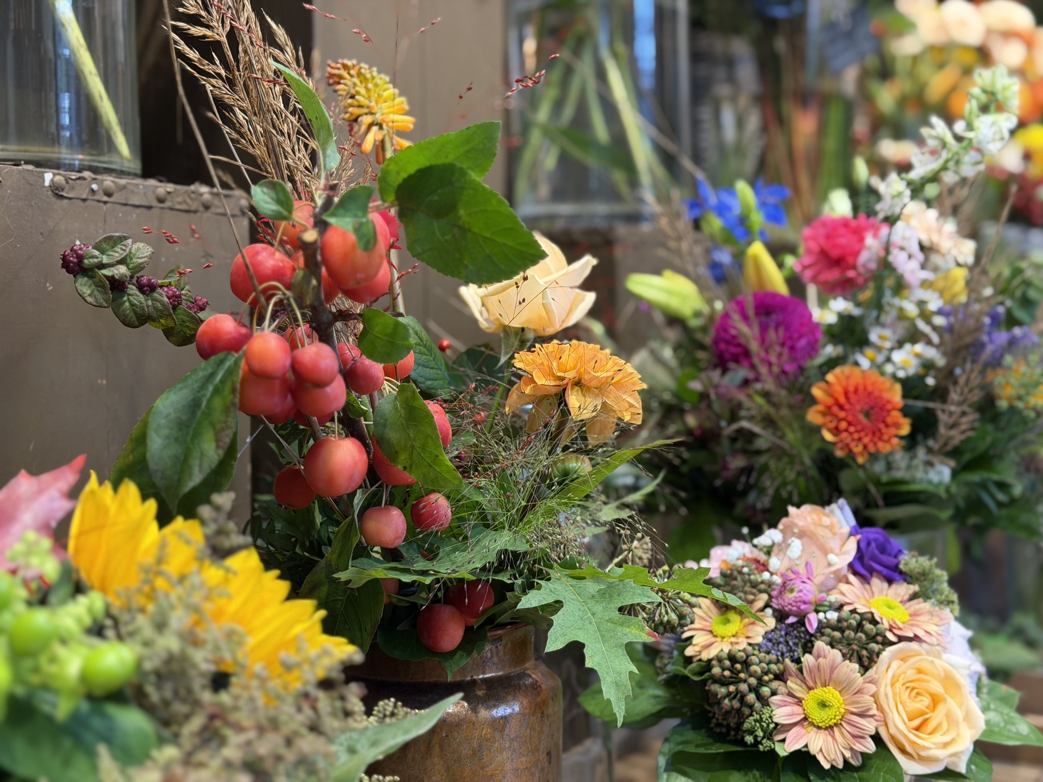 Gruetzner Herbstarrangements