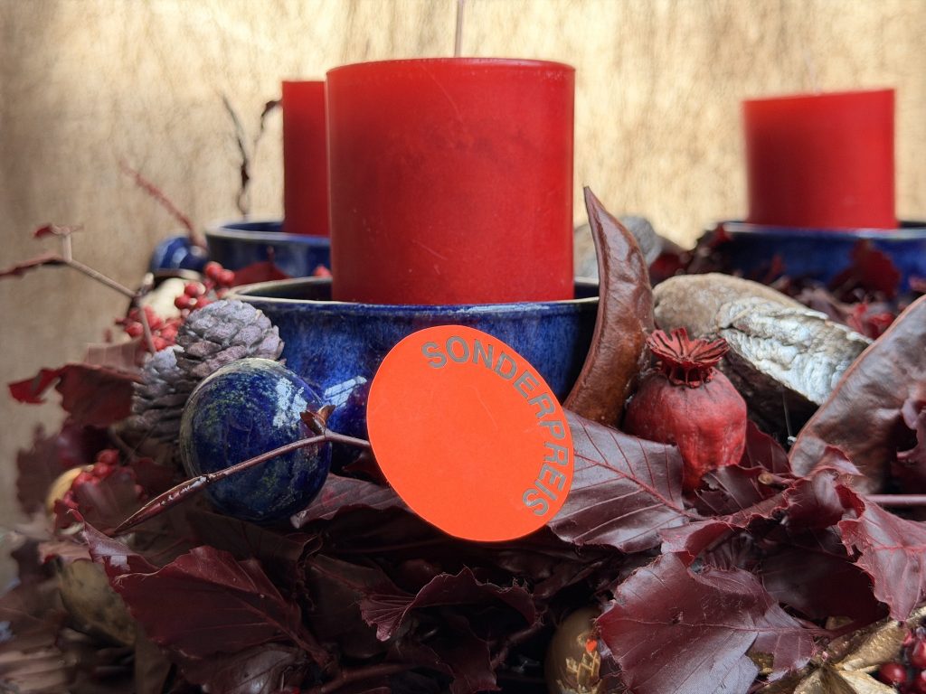 Schnäppchen Adventsdeko